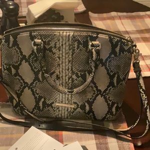 Brahmin Duxbury Caviar Felix Crossbod practically perfect 2 small smudges inside